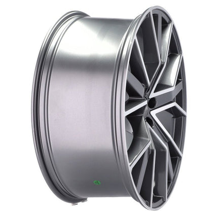 4 Velgen 22 inch B5131 (IN5348) MG Gepolijst Grafiet 5x112 ET31 66.45 Geschikt voor Audi, Mercedes, Porsche, Volkswagen - VCTparts.nl
