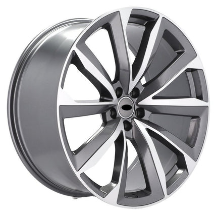 4 Velgen 22 inch B5815 MG Gepolijst Grafiet 5x112 ET26 66.45 Geschikt voor Audi, Mercedes, Porsche, Volkswagen - VCTparts.nl