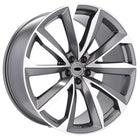 4 Velgen 22 inch B5815 MG Gepolijst Grafiet 5x112 ET26 66.45 Geschikt voor Audi, Mercedes, Porsche, Volkswagen - VCTparts.nl