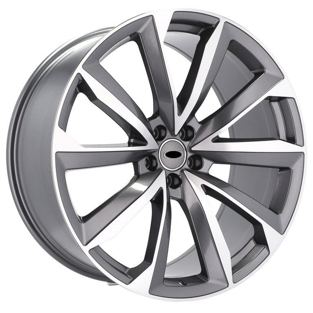 4 Velgen 22 inch B5815 MG Gepolijst Grafiet 5x112 ET26 66.45 Geschikt voor Audi, Mercedes, Porsche, Volkswagen - VCTparts.nl