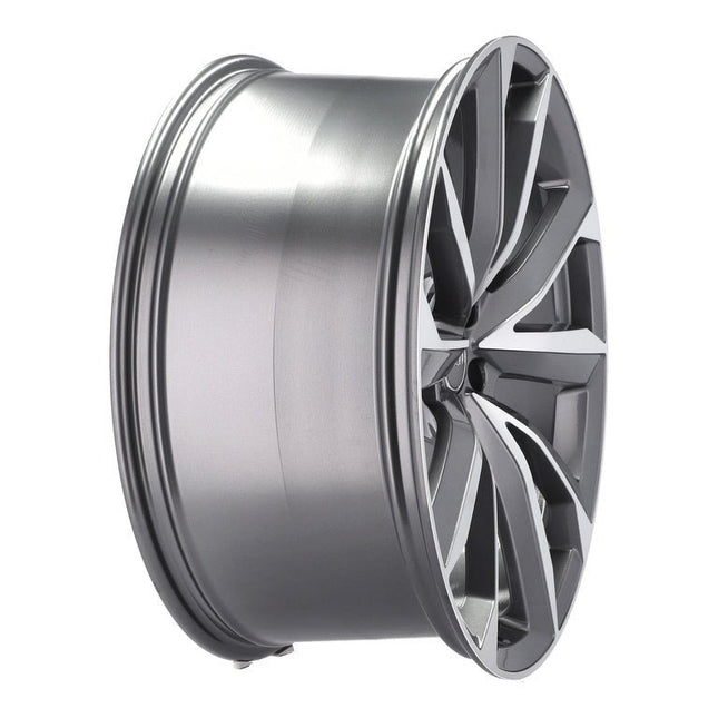 4 Velgen 22 inch B5815 MG Gepolijst Grafiet 5x112 ET26 66.45 Geschikt voor Audi, Mercedes, Porsche, Volkswagen - VCTparts.nl