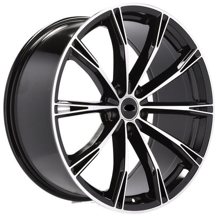 4 Velgen 22 inch H5060 (IN1111) MB Gepolijst + Zwart 5x112 ET31 66.45 Geschikt voor Audi, Volkswagen, Mercedes, Porsche - VCTparts.nl