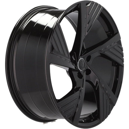 4 Velgen 22 inch I5639 BL Zwart 5x112 ET36 66.45 Geschikt voor Audi, Volkswagen, Mercedes, Porsche - VCTparts.nl