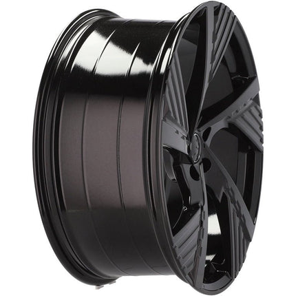 4 Velgen 22 inch I5639 BL Zwart 5x112 ET36 66.45 Geschikt voor Audi, Volkswagen, Mercedes, Porsche - VCTparts.nl