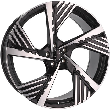 4 Velgen 22 inch I5639 MBHM Gepolijst + Zwart Semi Mat 5x112 ET36 66.45 Geschikt voor Audi, Volkswagen, Mercedes, Porsche - VCTparts.nl