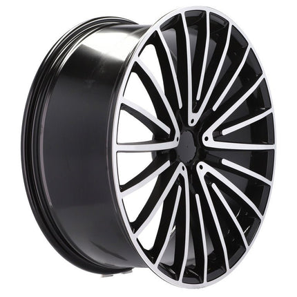4 Velgen 22 inch MR532 (IN0235) MB Gepolijst Zwart 5x112 ET32 66.6 Geschikt voor Audi, Volkswagen, Mercedes, Porsche - VCTparts.nl
