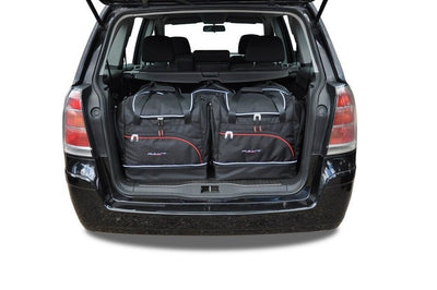 Kjust Reistassenset voor Opel Zafira 2007-2014 - Set van 5 Tassen met 3 Roltassen en 2 Sporttassen