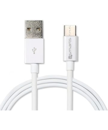 4SMARTS USB vers USB-C Cable 125 mètres blancs