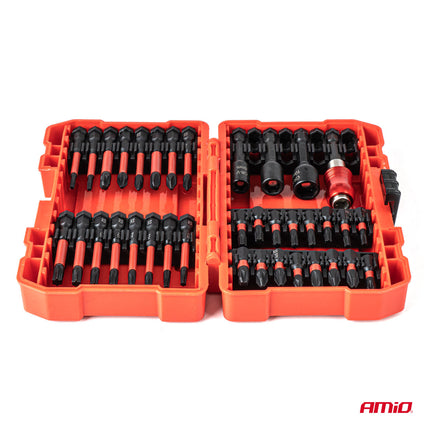 AMiO Schroeven en Bitjes Set 25/50mm – Complete 36-delige Gereedschapsset voor werkplaats en montage