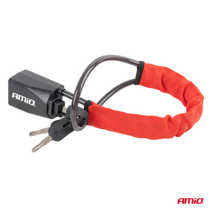AMiO Compact Stuurwielslot voor Snelle en Simpele Diefstalbeveiliging