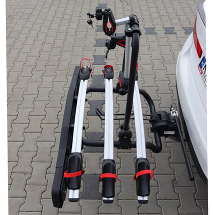Fietsendrager trekhaak kantelbaar 3 fietsen TBC-01/3 AMIO-02583