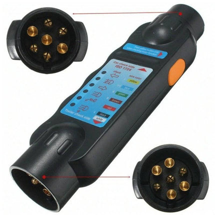 VCTparts 7 - polige Auto en Trailer Lichten Stekker Circuit Tester NORGOS 1