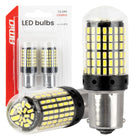 AMiO CANBUS LED Lampen 1156 BA15S P21W R10W R5W 4SMD 1860 Wit – 12V 24V - VCTparts.nl