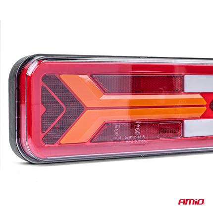 AMiO RCL-09-L Dynamische LED Achterlicht – Links Multifunctionele Vrachtwagenverlichting Aanhanger Bus Achterlamp - VCTparts.nl