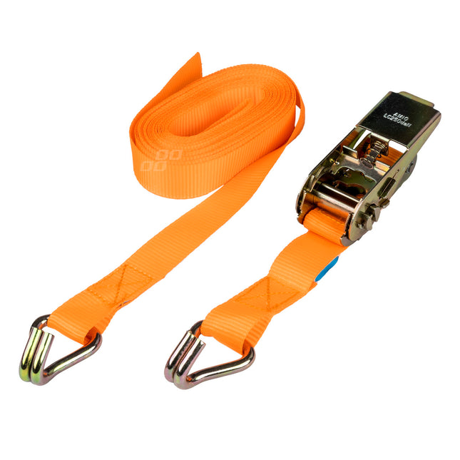 AMiO Ratchet Spanband 500kg 25mm x 5m – Voor Aanhanger en Transport - VCTparts.nl