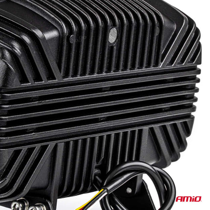 AMiO LED Werklicht Verstraler Ovaal 109W 12V-24V Lange-afstandslamp met Positielicht voor Vrachtwagen, Offroad, Bouw en Landbouw