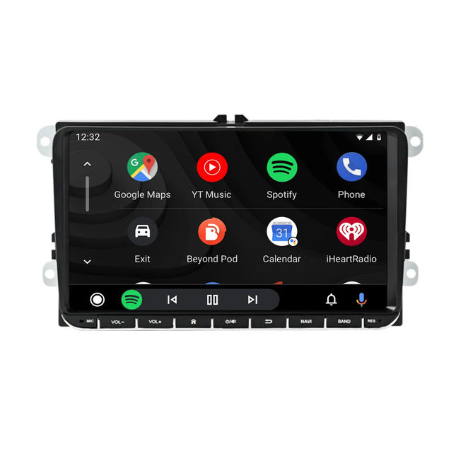 CarPlay & Android Auto Radio voor VW Golf 5/6, Polo, Jetta, Passat, Touran, Tiguan, Leon, Octavia, Sharan – GPS Navigatie & Touchscreen – Inbouwen / Inbouwservice / Installatie