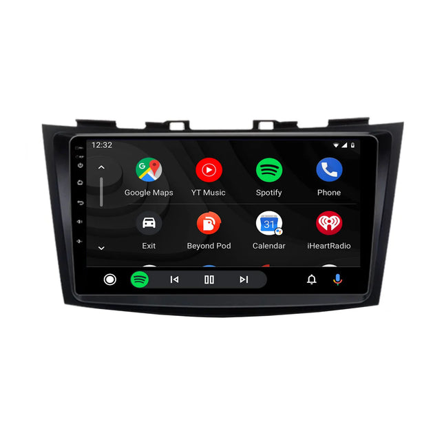 CarPlay & Android Auto Autoradio voor Suzuki Swift 4 2011–2017 – GPS Navigatie & Touchscreen – Inbouwen / Inbouwservice / Installatie
