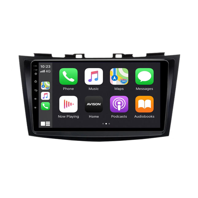 CarPlay & Android Auto Autoradio voor Suzuki Swift 4 2011–2017 – GPS Navigatie & Touchscreen – Inbouwen / Inbouwservice / Installatie