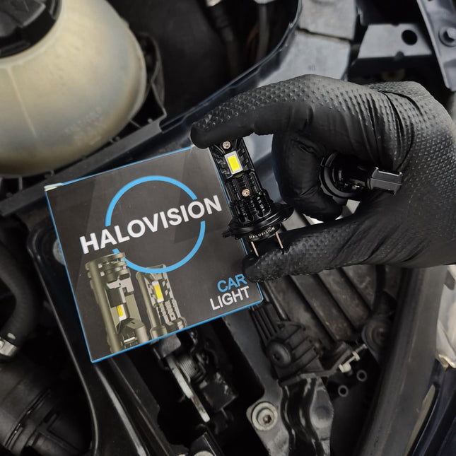 Turbo LED H7 Canbus Headlight 150W - Ultrakorligent 3000000lm Super White 6500K 12V lampe automatique