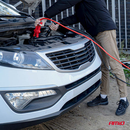 Booster Cables 220A 3m TÜV – Professionele Startkabels voor 12V Voertuigen