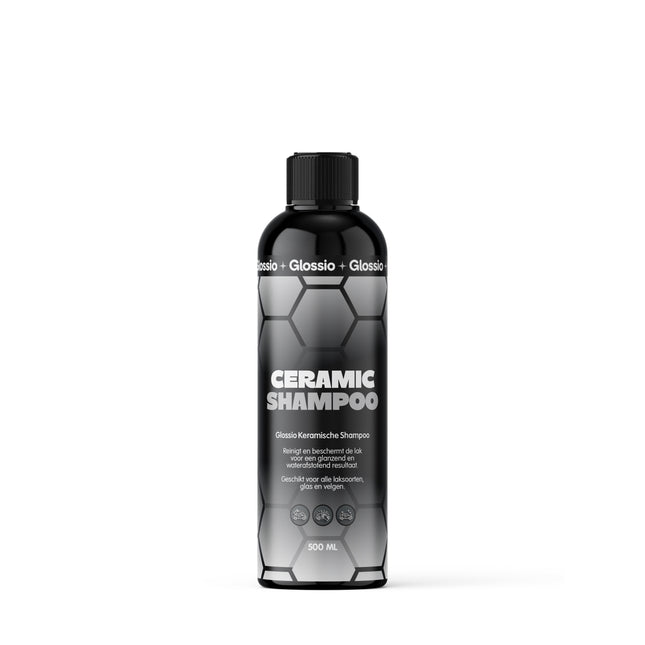 Glossio Ceramic Shampoo Premium Keramische Zeep 500ML Krachtig Tegen Vuil voor een Glanzend en Beschermend Resultaat