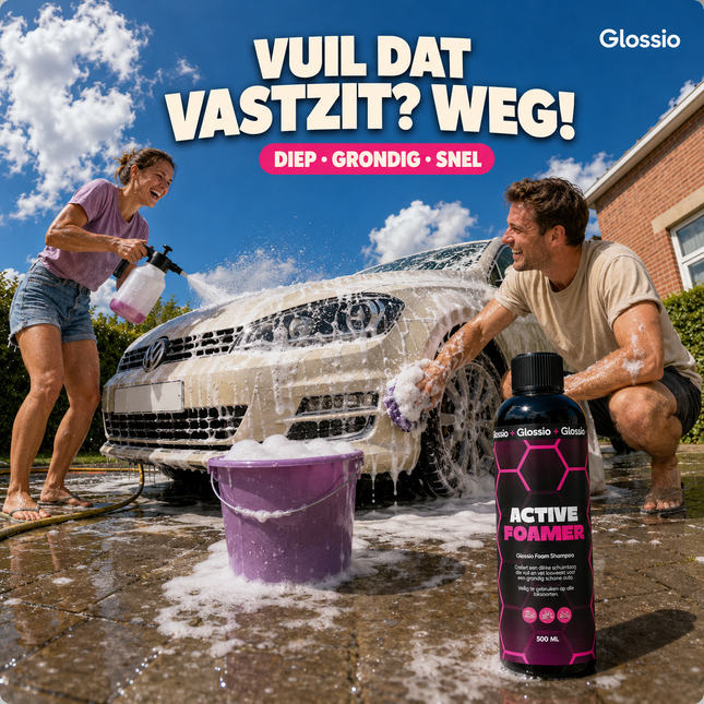 Mousse de travail en mousse active de 500 ml puissante contre la saleté pour un résultat brillant