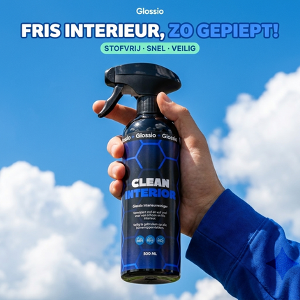 Glossio Clean Interior Premium Interieurreiniger 500ML - Krachtige Allesreiniger voor Auto Interieur met Frisse en Veilige Afwerking