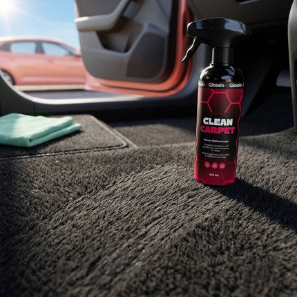Glossio Clean Carpet 500ML Tapijtreiniger voor Auto Bekleding - Verwijdert Hardnekkige Vlekken en Vuil uit Automatten en Stoffen Interieur