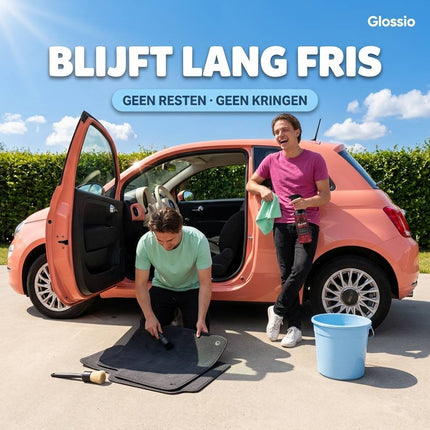 Glossio Clean Carpet 500ML Tapijtreiniger voor Auto Bekleding - Verwijdert Hardnekkige Vlekken en Vuil uit Automatten en Stoffen Interieur