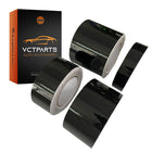 Glans Zwarte Dechrome Wrap Tape – Zelfklevend Vinyl voor Auto 3/5/7/10cm 3M – Chroom Verwijder Strip voor Raambekleding, Pijler, Daklijst, Interieur - VCTparts.nl
