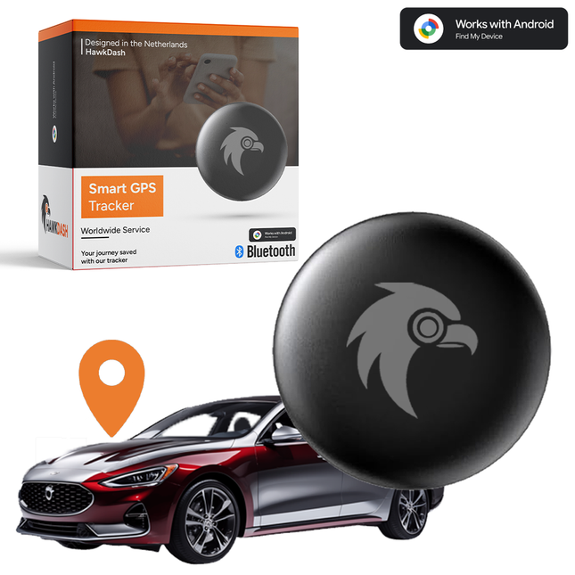 Auto GPS Location Tracker Anti -Thef Fonction Smart Tag - Fonctionne avec Recherche mon application - iOS / iPhone noir