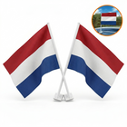 Nederlandse Autovlaggen Set 2 Stuks – Holland Nederland Vlag Auto – 30 x 45 cm – Inclusief Raamhouders – WK 2026 Oranje Supporters