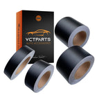 Mat Zwarte Dechrome Wrap Tape – Zelfklevend Vinyl voor Auto 3/5/7/10cm 3M – Chroom Verwijder Strip voor Raambekleding, Pijler, Daklijst, Interieur - VCTparts.nl