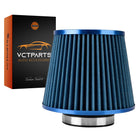 Open Luchtfilter Blauw Sport Filter met Cold Air Intake – Voor Meer Vermogen en Betere Prestaties - VCTparts.nl