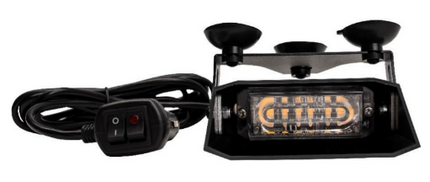 AEB Stroboscoop Zwaailicht LED Flitser Voorruit Dashboard 12-24V Blauw Voor Hulpdiensten - VCTparts.nl