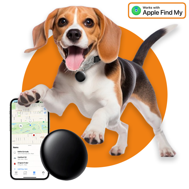 Smart Tag Bluetooth / GPS Location Traceer Tracer Maps et Fonction anti-Theft - Fonctionne avec mon application - iOS / iPhone Black