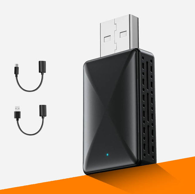 VCTparts 2-in-1 Wireless CarPlay Adapter – Eenvoudige Plug en Play Mini Dongle voor CarPlay en Android Auto - VCTparts.nl