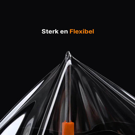 Koplamp en Achterlicht Folie Wrap Donker Zwart (30 x 60 cm) – Smoke Tint Vinyl