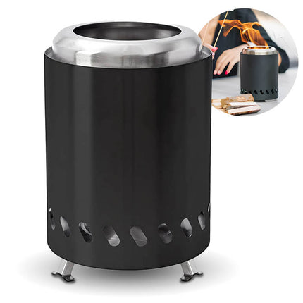Mini Pelletkachel Vuurkorf Rookvrij – Compacte en Gezellige Warmteoplossing