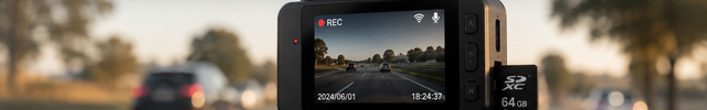 SD Kaarten banner - dashcam met opnamescherm actief | VCTparts