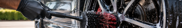 Velgen Wassen banner - velgenborstel die tussen de spaken van een velg reinigt | VCTparts