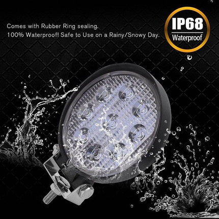 VCTparts Achterlicht Offroad Verstraler LED Lamp Spotlight - Rond 27W NORGOS 3