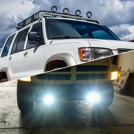 VCTparts Achterlicht Offroad Verstraler LED Lamp Spotlight - Rond 27W NORGOS 6