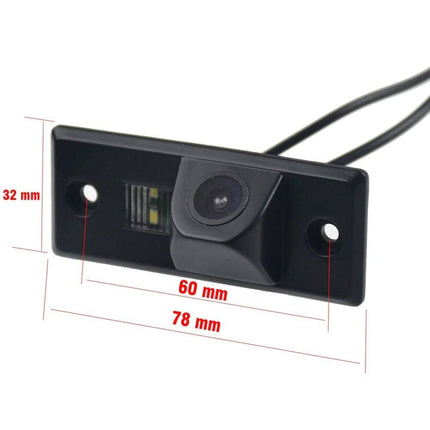 VCTparts Achteruitkijk Camera voor Kenteken / Nummerplaat - Compact NORGOS 2