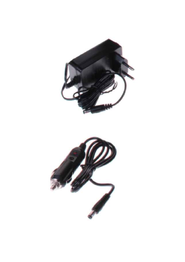 AEB Draadloze LED Zwaailamp Blauw – Vacuümpomp Bevestiging – Accu Gevoerd - VCTparts.nl