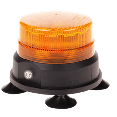 AEB Draadloze LED Zwaailamp Oranje – Magnetisch Accu Gevoerd Draadloos voor Werkverkeer - VCTparts.nl