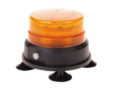 AEB Draadloze LED Zwaailamp Oranje – Magnetisch Accu Gevoerd Draadloos voor Werkverkeer