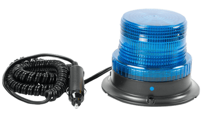 AEB Flitslicht LED Magnetisch 12-24V Blauw Compact Ontwerp met 6 LEDs en 1 Flitspatroon