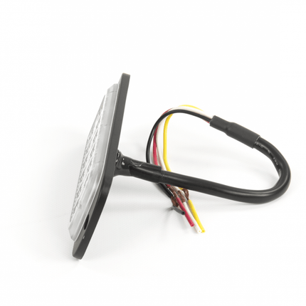 AEB LED Flitser 12 LEDs Oranje 12 - 24V ECE R65 Klasse 2 Opbouw Bevestiging - VCTparts.nl